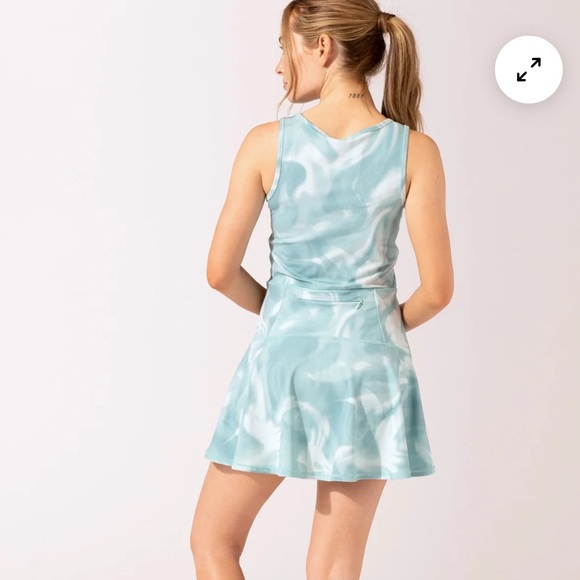 Pickleball dress / tennis dress! “Bella Romper Dress” by Threads for Thought. - Picture 2 of 8